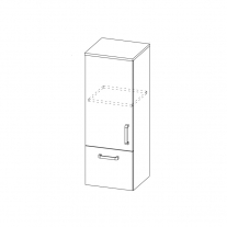 Coloana suspendata Kolpasan, Evelin, 102cm, stejar gri